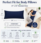 evoLive 100% Rayon Derived from Bamboo Cooling Breathable Body Pillow - Image 7
