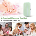 Manicure Set-Stainless Steel Nail Care Set-Professional 7 in 1 Ingrown Toenail - Image 7