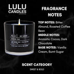 Lulu Candles | Espresso Bean | Luxury Scented Soy Jar Candle | Hand Poured in - Image 2