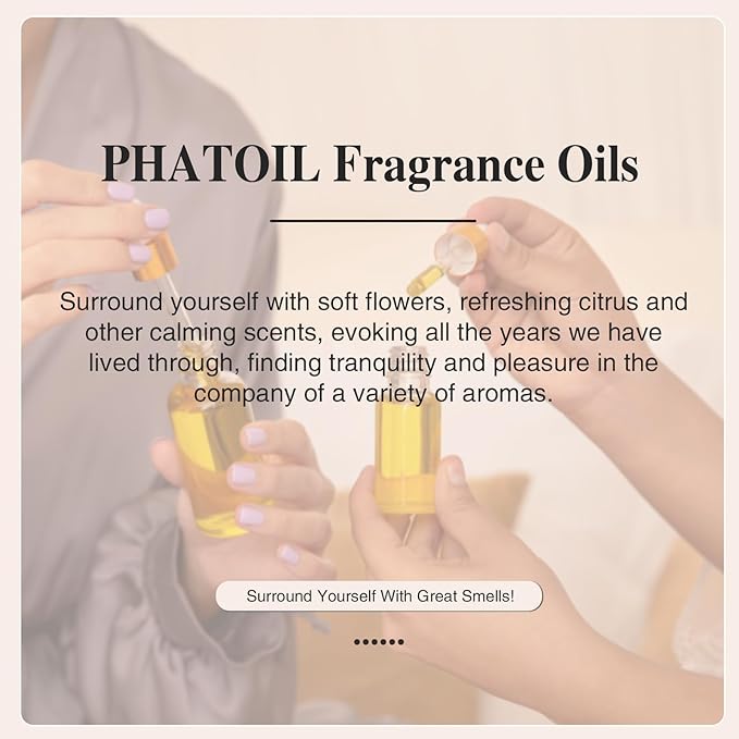 PHATOIL 3.38FL.OZ Champagne Grapes Roses Fragrance Oils - Image 7