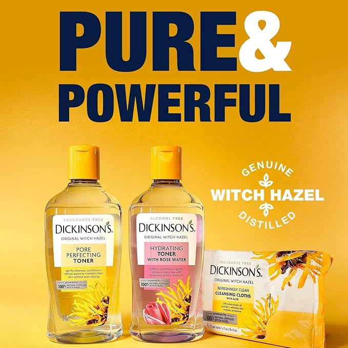 Dickinson's Original Witch Hazel Pore Perfecting Toner | 100% Natural Distilled - Image 9