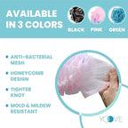 Yoove Loofah Back Scrubber w/Bamboo Charcoal Fiber Infused Bath Sponge - Image 7