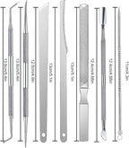 11 Piece Set Ingrown Toenail Pedicure Tool Kit, Stainless Steel Nail Care - Image 6