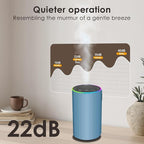 Waterless Essential Oil Diffuser, 7 Colors LED Light, Battery Powered Mini - Image 6