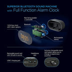 Sound Oasis® Bluetooth® Sleep Sound Therapy System® Alarm Clock - Image 4