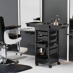 OmySalon Salon Cart for Hair Stylist Black - Image 2