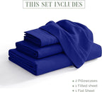 Elegant Comfort Luxurious 1500 Premium Hotel Quality Microfiber 4-Piece Sheet - Image 3