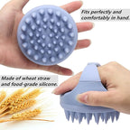 Silicone Hair Scalp Massager Shampoo Brush Scalp Scrubber Hair Washing Brush - Image 3
