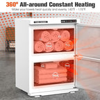 Kikihouse Hot Towel Warmer, 32L Large Capacity Hot Towel Cabinet, Facial Towel - Image 2