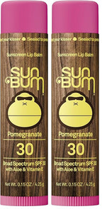 Sun Bum SPF 30 Sunscreen Pomegranate Lip Balm by SunBum