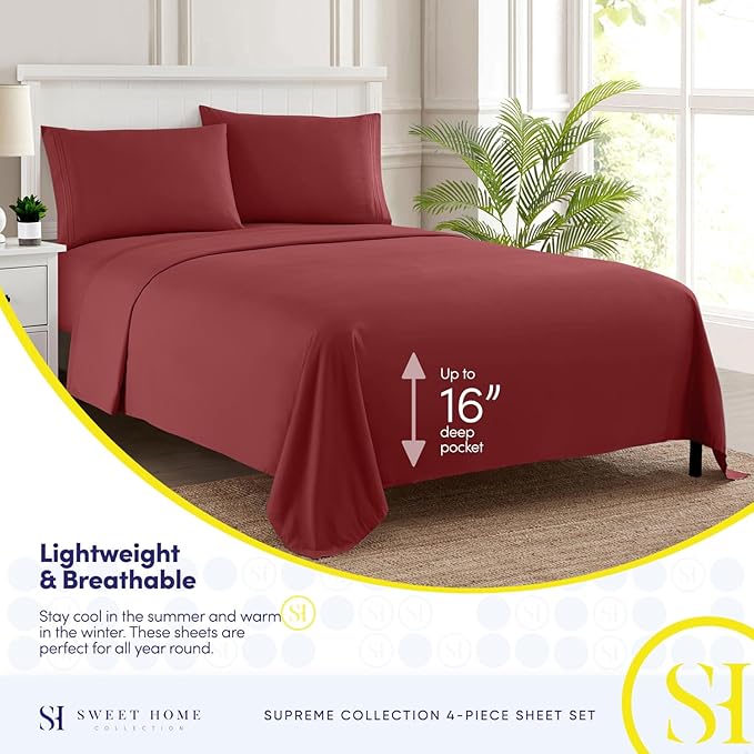 Queen Size Bed Sheets - Image 3