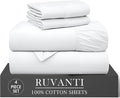 RUVANTI 4 Pcs Cotton Sheets by Ruvanti