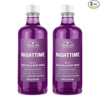 Village Naturals Therapy, Foaming Bath Oil and Body Wash, Nighttime Relief by VillageNaturalsTherapy