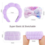VELSCRUN 6 Pack Spa Headband, Makeup Headband, Face Wash Headbands, Skincare - Image 6