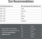 DMI Twin XL Zip Mattress Cover, Waterproof and Washable, Noiseless Cover - Image 6