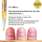 Bliss Kiss | 1 Vanilla Fragrance | Nail Oil Cuticle Pen w/Vitamin E & - Image 7