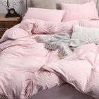 PURE ERA Jersey Knit Duvet Cover Set 100% T-Shirt Cotton Super Soft Comfy 3pc - Image 8
