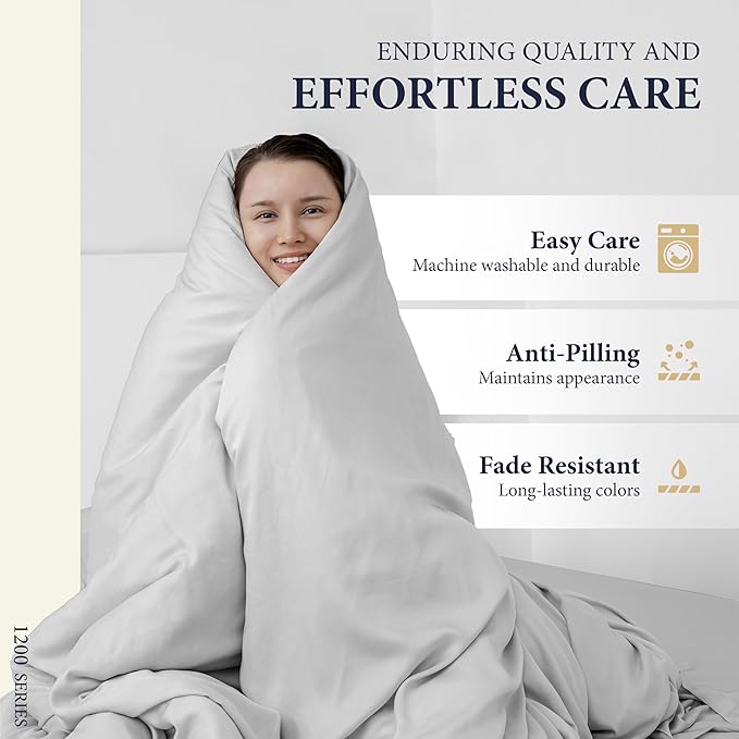 100% Egyptian Cotton Split King Sheets Sets - Image 7