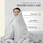 100% Egyptian Cotton Queen Pillow Cases Set of 2 - Image 6