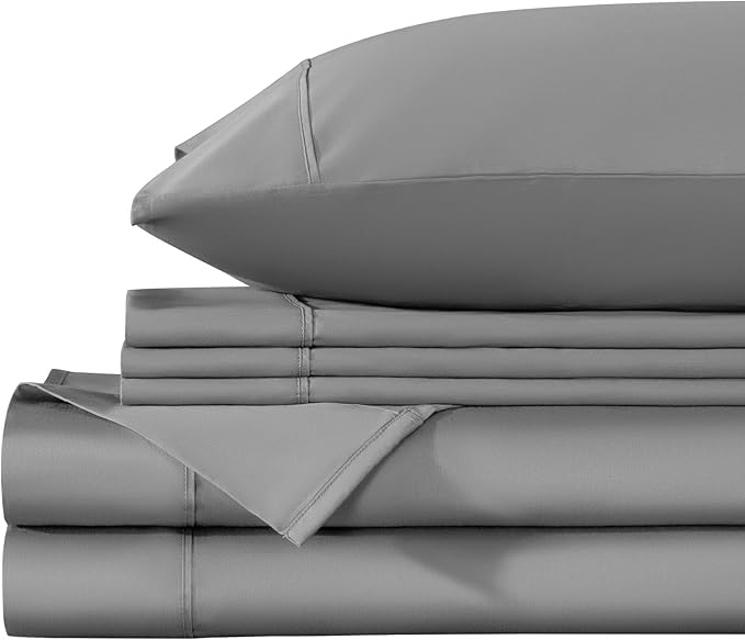 LBRO2M 1000 Thread Count 100% Egyptian Cotton Sheets Set 6 Piece Sets - Image 6