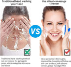 Silicone Face Scrubber for Men Facial Cleansing Brush Silicone Face Wash Brush - Image 4