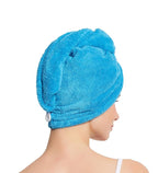 HOPESHINE Women's Soft Shower Hair Towel Twist Hair Turban Wrap Drying Cap - Image 6