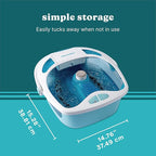 HoMedics Shower Bliss Foot Spa, Shower Massage Water Jets, Pedicure Center - Image 5