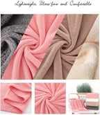 Lumimi Towels 4 Piece Soft Microfiber Bath Towel Set Salon Gym Yoga Travel - Image 6