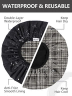 Years calm Men Shower Cap Reusable Waterproof, Dual-Layer Design, Double-Sided - Image 2