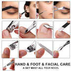 FAMILIFE Nail Kit, Professional Manicure Set Manicure Kit Nail Clipper Set - Image 4