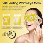 BeHoomi Steam Eye Mask, Self Heating Disposable SPA Warm Compress - Image 5