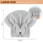SUNLAND Large Microfiber Hair Drying Caps - Image 5