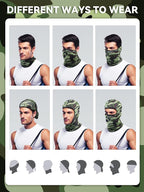 SATINIOR 6 Pcs Ski Mask Cover Balaclava Full Face Mask Summer Face Cover UV - Image 4