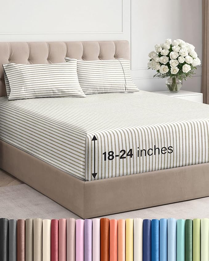Extra Deep King Sheet Set by CGKUnlimited