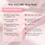 Silk Sleep Mask – 100% Mulberry Silk Eye Mask - Image 5