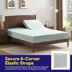 Split Head King Sheets Set for Adjustable Beds 4 Piece Flex Top Bed Sheets – - Image 4