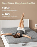 BedStory Firm Mattress Topper Twin XL - Image 2