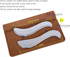 BYYDDIY 6.3 inch Stainless Steel Gua Sha Tool & Muscle Scraper Tool & Gua Sha - Image 2