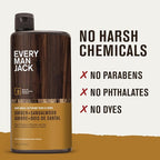Every Man Jack Amber+Sandalwood Hydrating Mens Body Wash - Image 6
