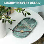 Koville Norway Natural Marble Tray, Catchall Tray - Image 3