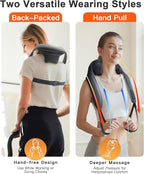 Neck Massager with Heat : Cordless Shoulder and Neck Massager - Image 4