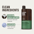 Every Man Jack Nourishing Pacific Cypress Mens Body Wash - Image 5