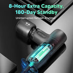 arboleaf Mini Thermacool Massage Gun, Heat and Cool Muscle Massager - Image 6