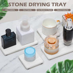 4PCS Stone Drying Tray for Bathroom Sink and Kitchen Counter, Fast Drying - Image 3