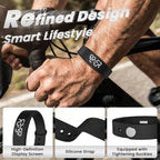 Vibrating Alarm Clock Watch Silent Alarms Wristband Wrist Bands - Image 3