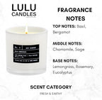 Lulu Candles | Wild Lemongrass | Luxury Scented Soy Jar Candle | Hand Poured in - Image 2