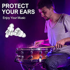 High Fidelity Concert Earplugs for Concerts Musicians，Earplugs for noise - Image 5