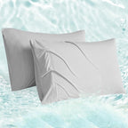 Accuratex Cooling Pillow Cases King Size Set of 2, Envelope Soft Breathable by ACCURATEX