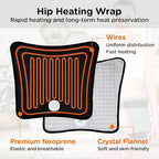 Comfytemp Hip Heating Pad, Hip Brace - Image 4