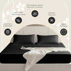 FreshCulture Queen Fitted Sheet Only – Premium Hotel-Quality Fitted Sheet - Image 4